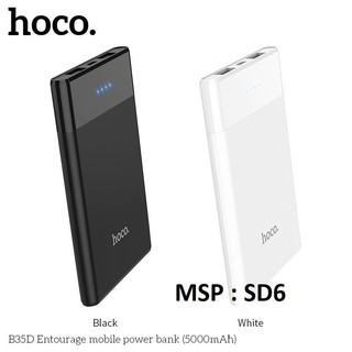 [CHÍNH HÃNG] SẠC DỰ PHÒNG IPHONE ANDROID HOCO B35D 5000 MAH SIÊU MỎNG