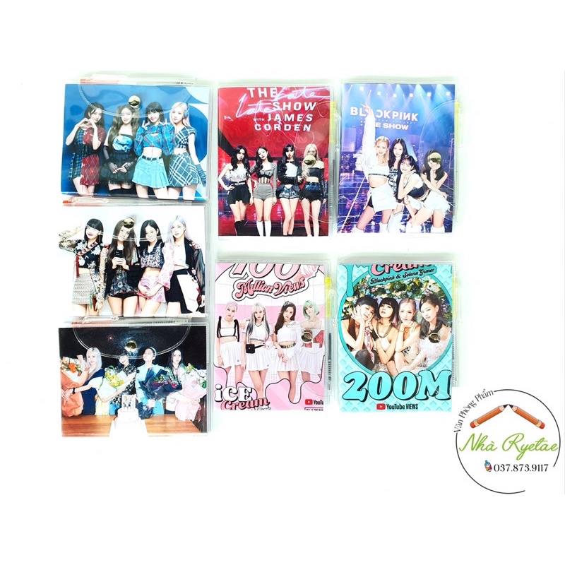 SỔ TAY MINI KÈM BÚT BLACKPINK (chọn mẫu inbox shop)