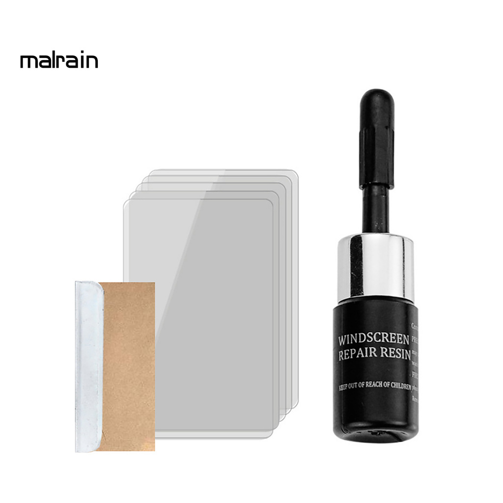 Set dụng cụ hỗ trợ sửa chữa vết nứt trên kính chắn gió xe hơi