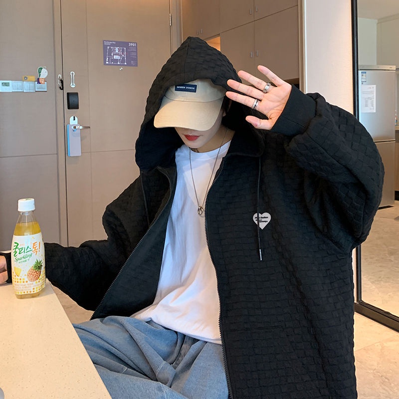 Áo Hoodie Dáng Rộng Thời Trang Phong Cách Hàn Quốc Cho Nam