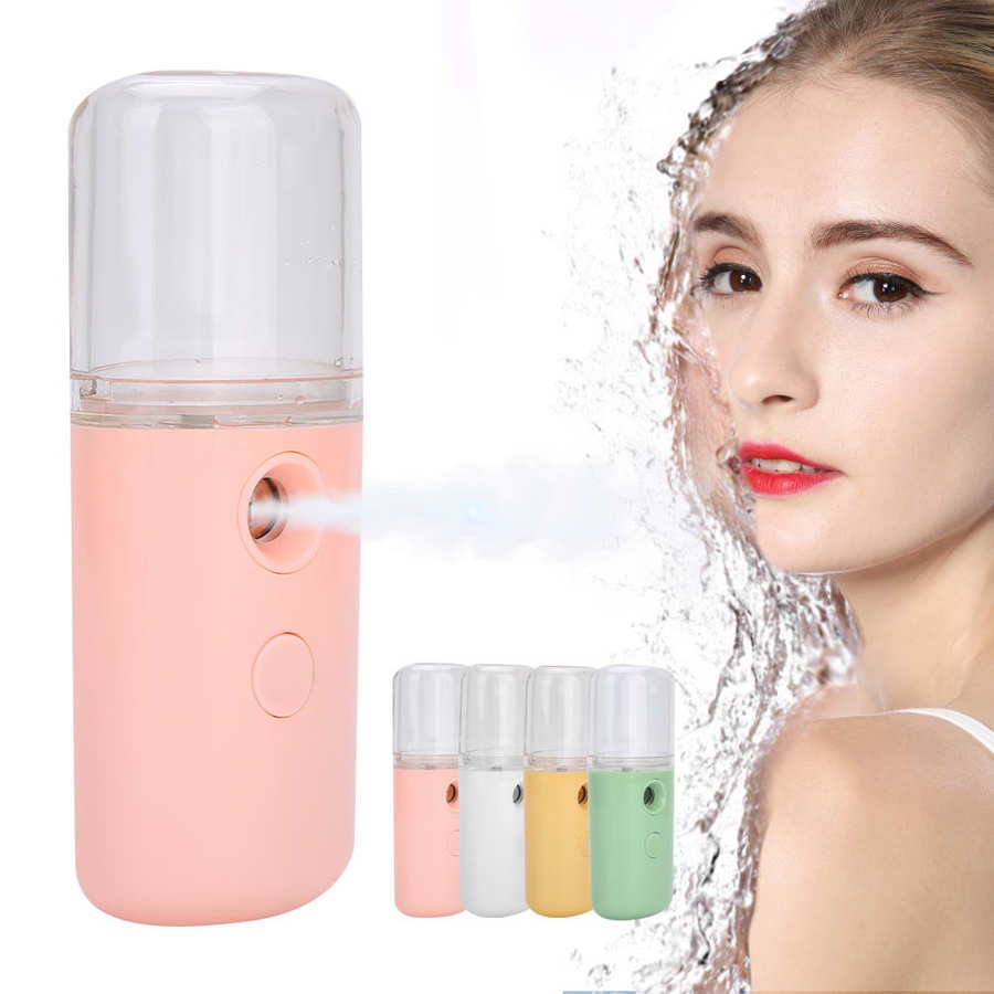 Máy Phun Sương Mini Cầm Tay Tạo Ẩm Nano, Hỗ Trợ Dưỡng Da Cấp Nước Tối Đa