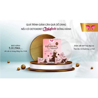 Kẹo Detox giảm cân.Hộp 30 gói giảm 4_10kg.Hàng chính hãng