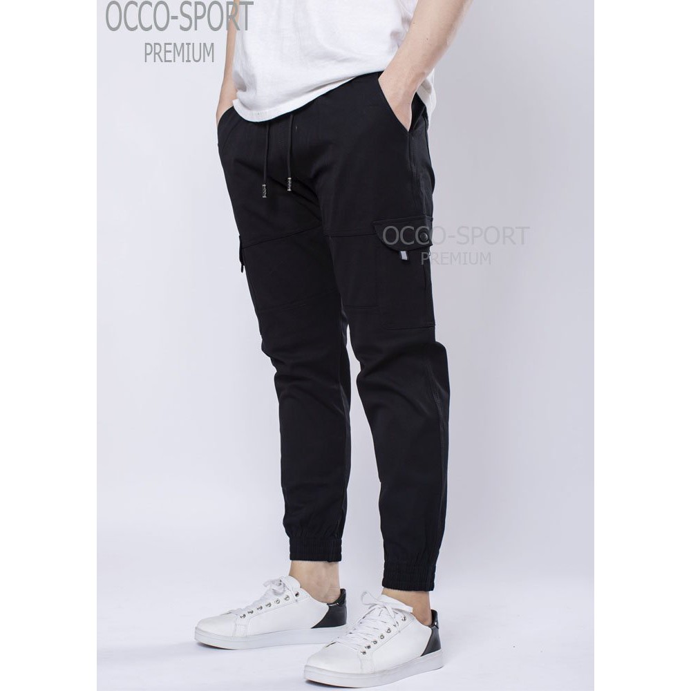 Quần thể thao nam joger kaki túi hộp cao cấp QN55 _HÀNG CHUẨN SHOP