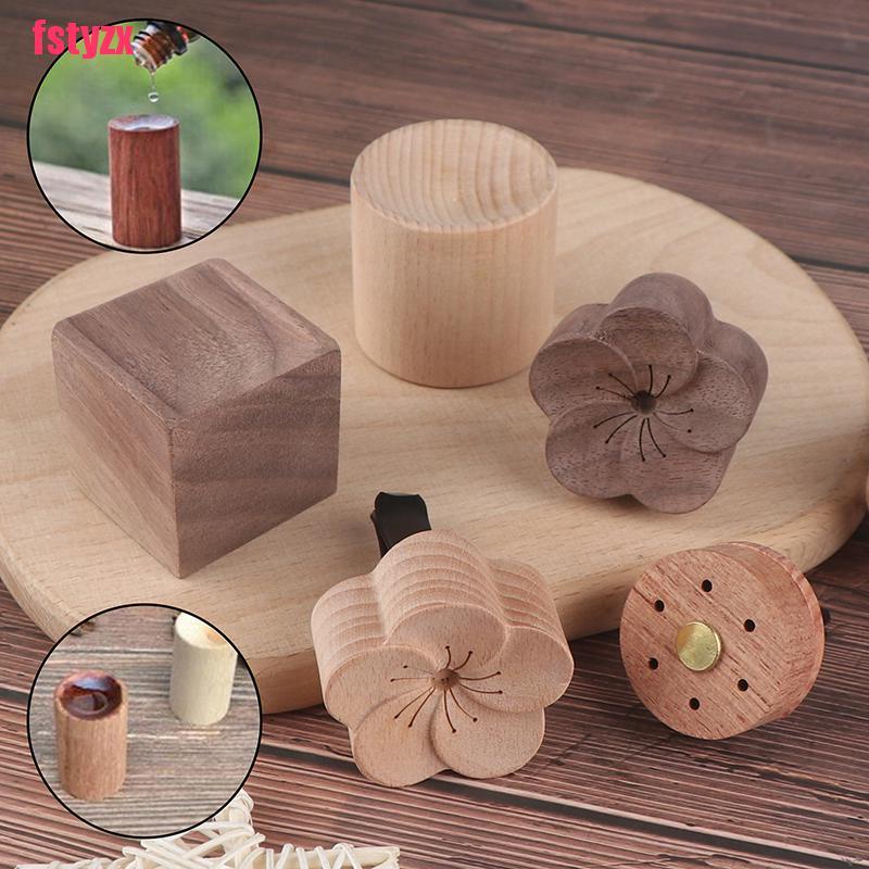 Máy khuếch tán tinh dầu bằng gỗ cho xe hơi