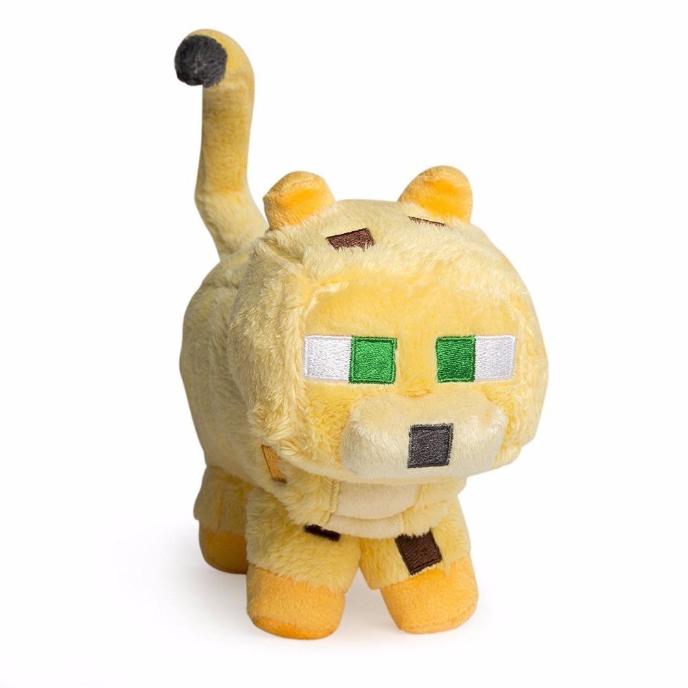 Thú Nhồi Bông Minecraft Mèo Vàng Hàng Chính Hãng
