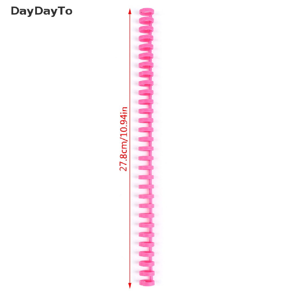 Vòng Xoắn Lò Xo 30 Lỗ Bằng Nhựa Cho Giấy A4 A5 A6