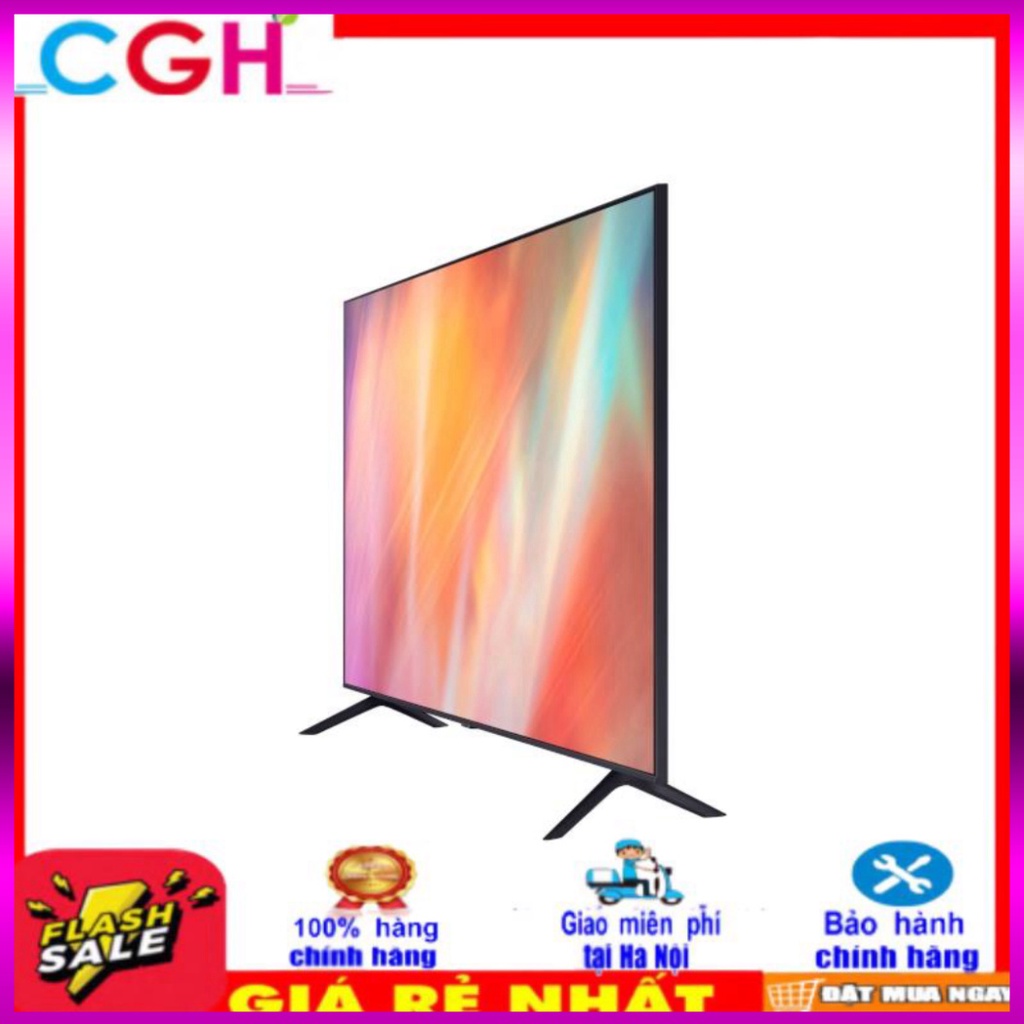 Bảo hành chính hãng Smart Tivi Crystal UHD 4K Samsung 65 Inch UA65AU7700KXXV Mới nguyên đai nguyên kiện