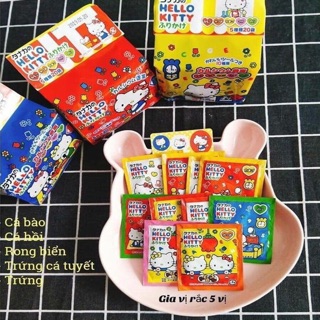 Gia vị rắc cơm Hello Kitty Nhật (20 gói)