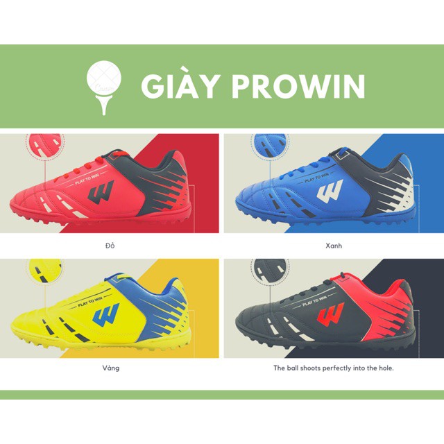 Giày đá bóng Prowin H21 MỚI NHẤT 2021 - chính hãng [RẺ VÔ ĐỊCH]