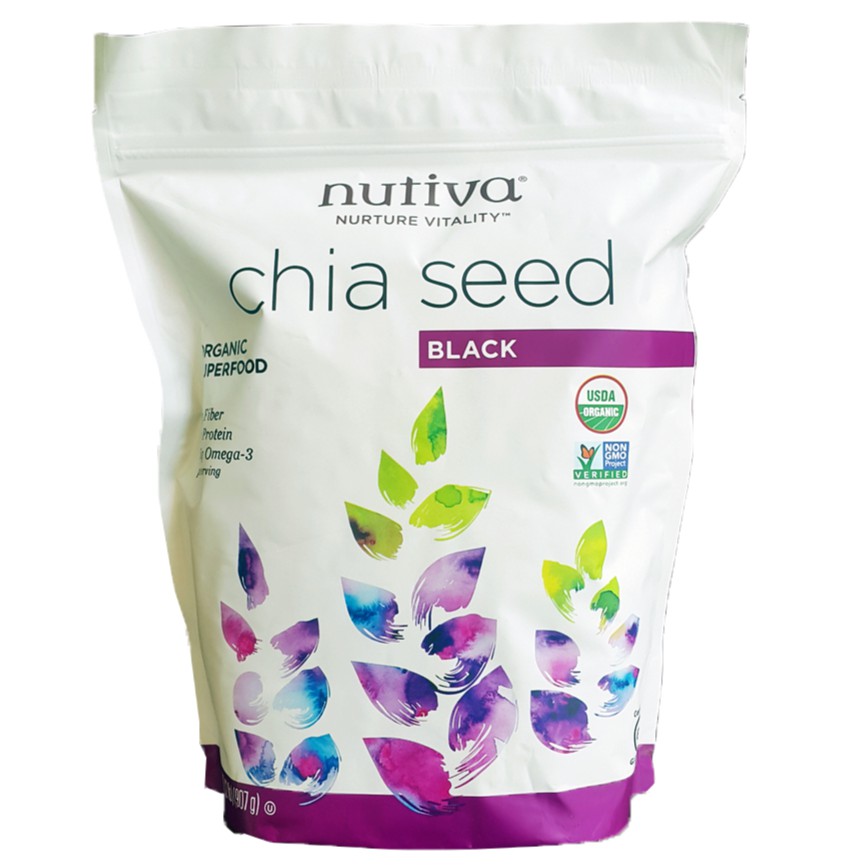 Hạt Chia Nutiva Mỹ túi 907g chính hãng