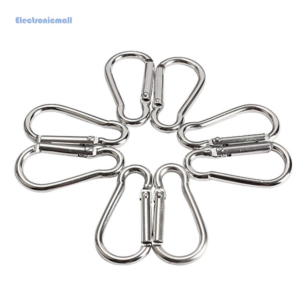 Set 20 móc khóa bằng hợp kim nhôm tiện dụng chất lượng cao
