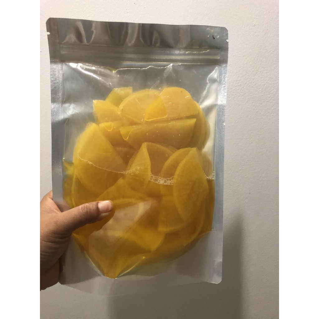 Set 4 món:  500g bánh gạo topokki kèm 100g sốt, 100g củ cải vàng và 100g phô mai Moza kéo sợi
