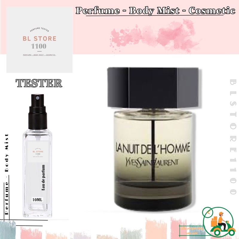 Mẫu Thử Nước Hoa YSL La Nuit De L'homme 5ml/10ml/20ml