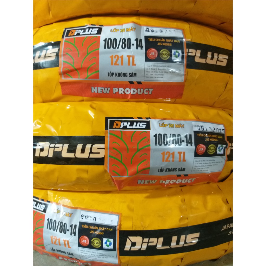 LỐP SAU XE PCX, SH MODE, VAIRO 100/80-14 DPLUS CÔNG NGHỆ NHẬT BẢN JIS