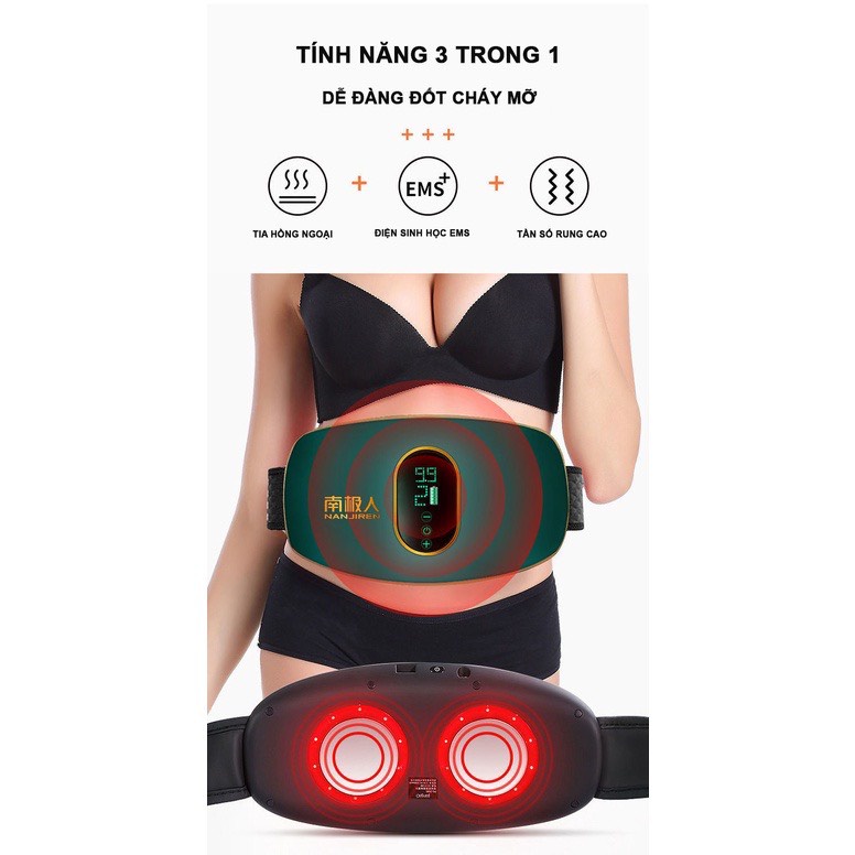 Máy massage bụng , thiết bị giảm mỡ bụng