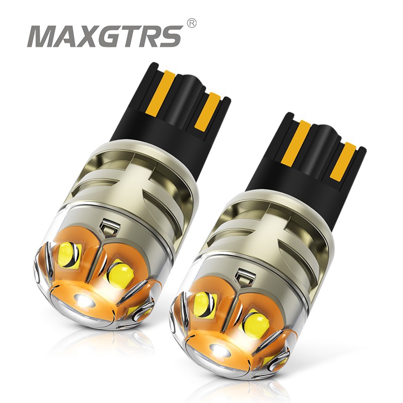 Bộ 2 Bóng Đèn Led MAXGTRS T10 W5W 194 168 3030 Gắn Xe Hơi Chuyên Dụng