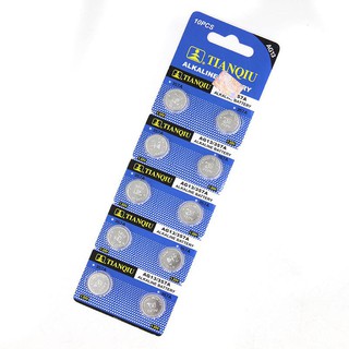 Sỉ 1 Vỉ (10 Viên) Pin Cúc Áo LR44H/AG13/357A