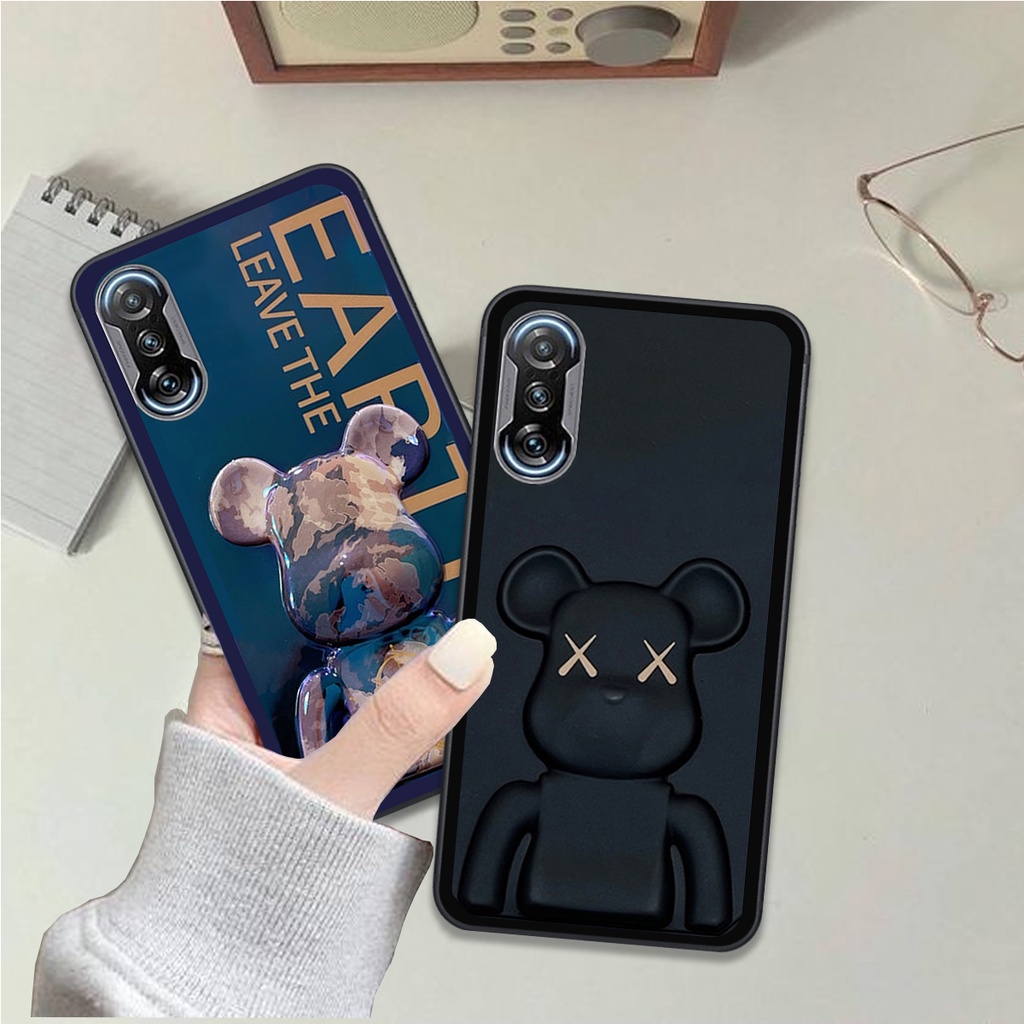 Ốp Redmi K40 Gaming bộ hình gấu bearick spider man cá tính phong cách siêu ngầu giá rẻ