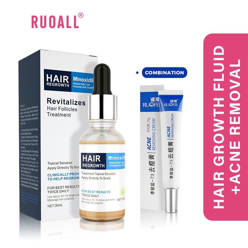 RUOALL Tinh Dầu GIÚP LÀM MỌC TÓC, HẾT RỤNG TÓC VÀ LÀM DÀI_MƯỢT 30G