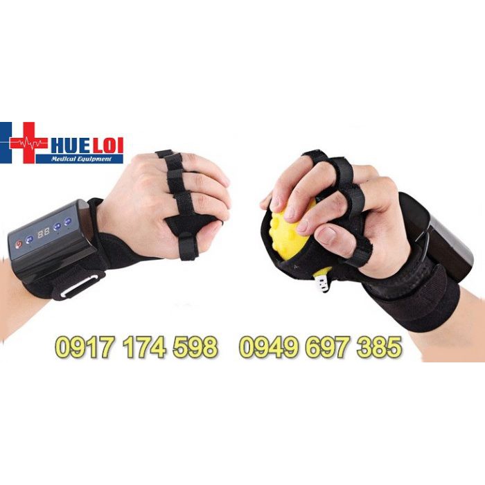 Máy massage rung và hồng ngoại tập tay cho người bệnh tai biến, Bóng rung tập kích thích cơ tay, Bóng rung hồng ngoại