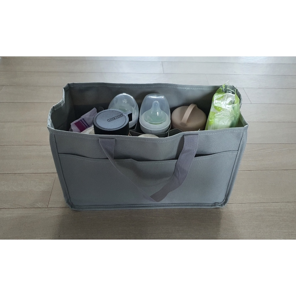 Túi bỉm sữa chống thấm nước ngăn chứa rộng ALMAENG INNERBAG nội địa Hàn Quốc