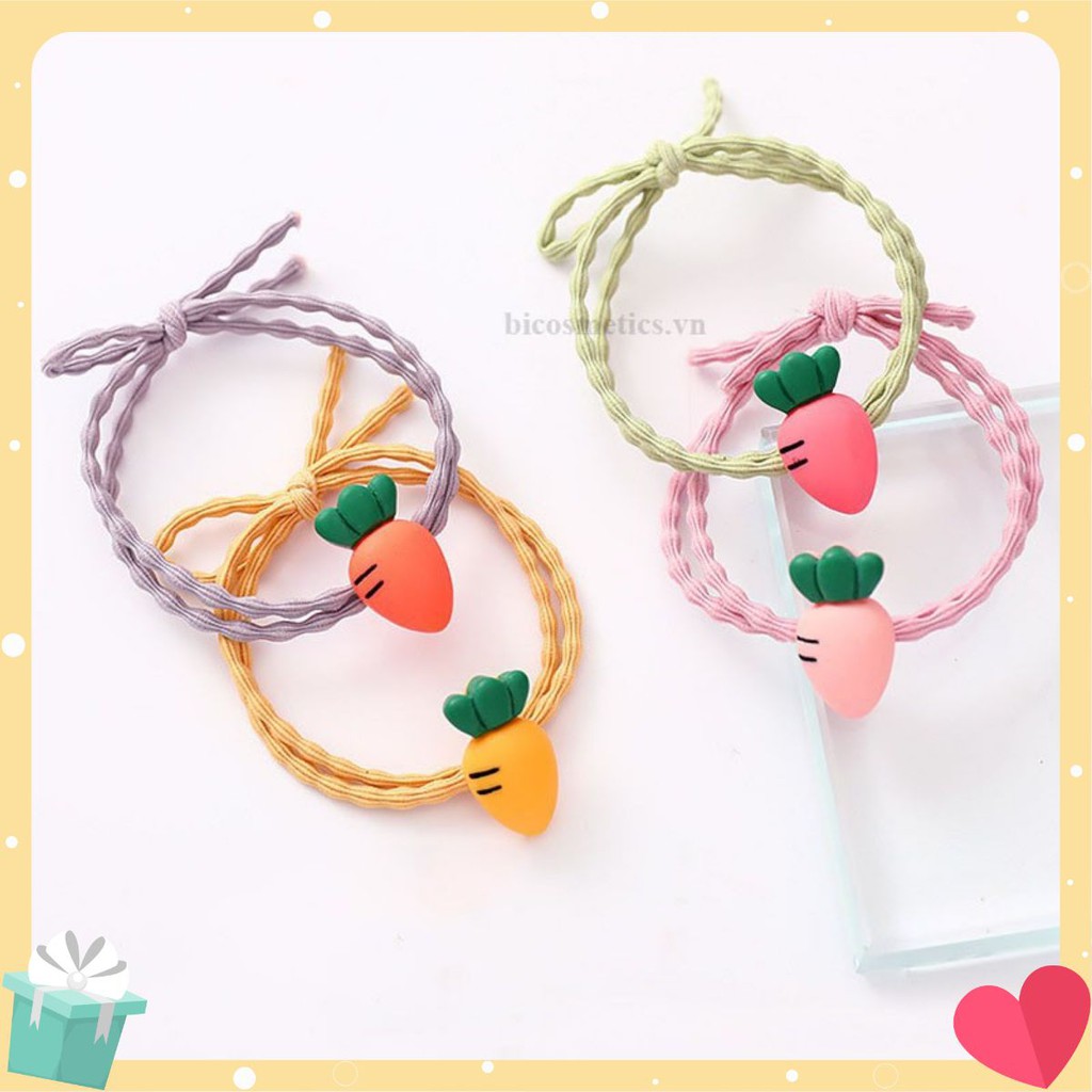 🥕Dây Buộc Tóc Hình Cà Rốt Cute🥕