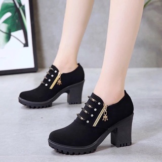 Giày boot nữ CỔ THẤP
