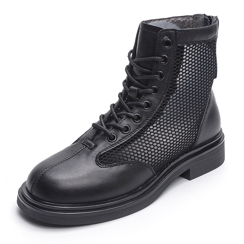 Giày Boot Cao Gót Phối Lưới Thiết Kế Mới Thời Trang Mùa Xuân Hè Dành Cho Nữ 2021 | BigBuy360 - bigbuy360.vn