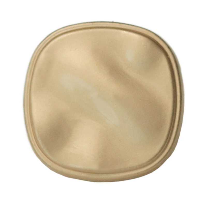 Set 10 Nút Hợp Kim Hình Vuông 12mm Màu Vàng Kim Làm Đồ Handmade DIY