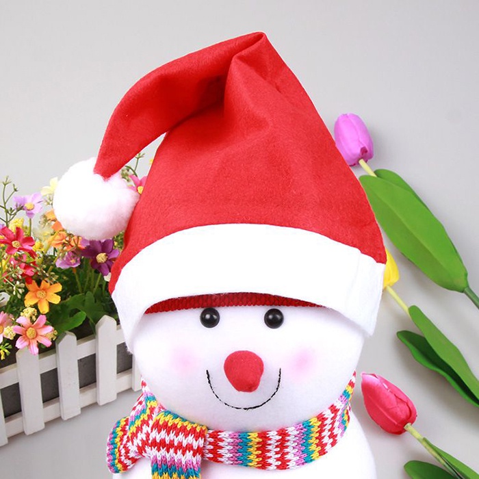mũ ông già noel cho người lớn loại vải nỉ