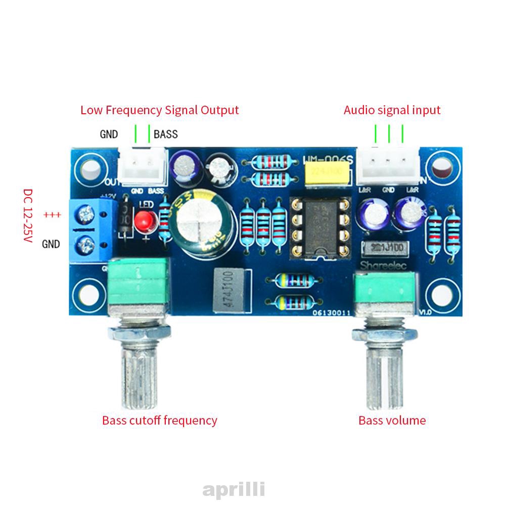 Mạch Lọc Âm Thanh Hifi Chất Lượng Cao