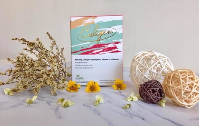 Bột uống CALIGEN với thành phần chứa Collagen làm đẹp da, chống lão hóa làn da, giảm sạm da, giảm nếp nhăn | Thế Giới Skin Care