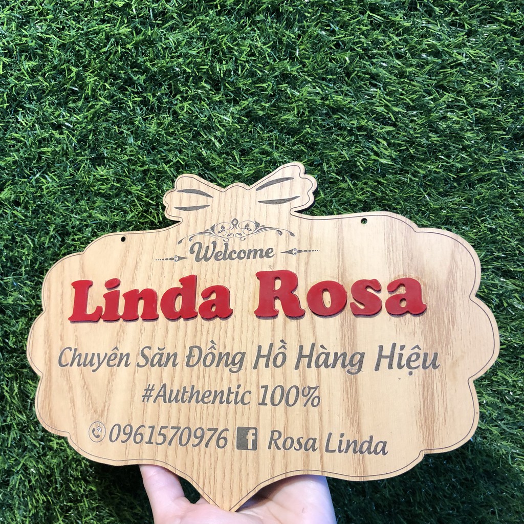 Bảng hiệu gỗ thiết kế theo yêu cầu - Bảng hiệu decor shop - Thiết kế theo yêu cầu