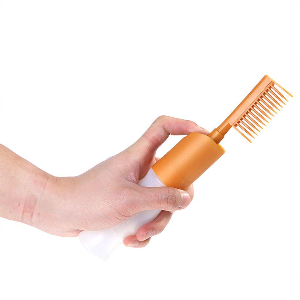 OCEANMAP Bình Rỗng Đựng Dầu Gội Nhuộm Tóc Kèm Lược Chải Tiện Dụng