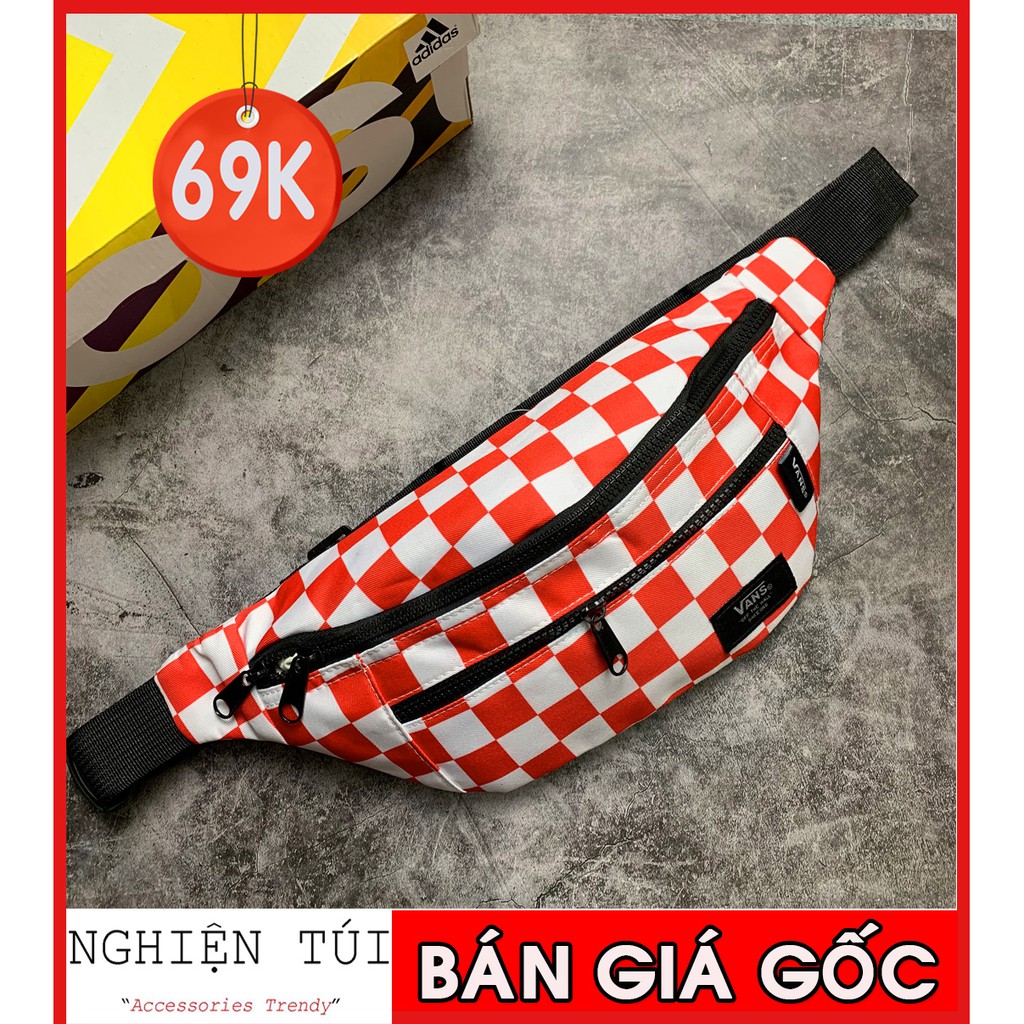 💥 [NGHIỆN TÚI GIÁ GỐC+ CÓ VIDEO SP] Túi đeo chéo Vans Wrad Checkerboard PHONG CÁCH / GIÁ XẢ KHO / CAM KẾT CHẤT LƯỢNG