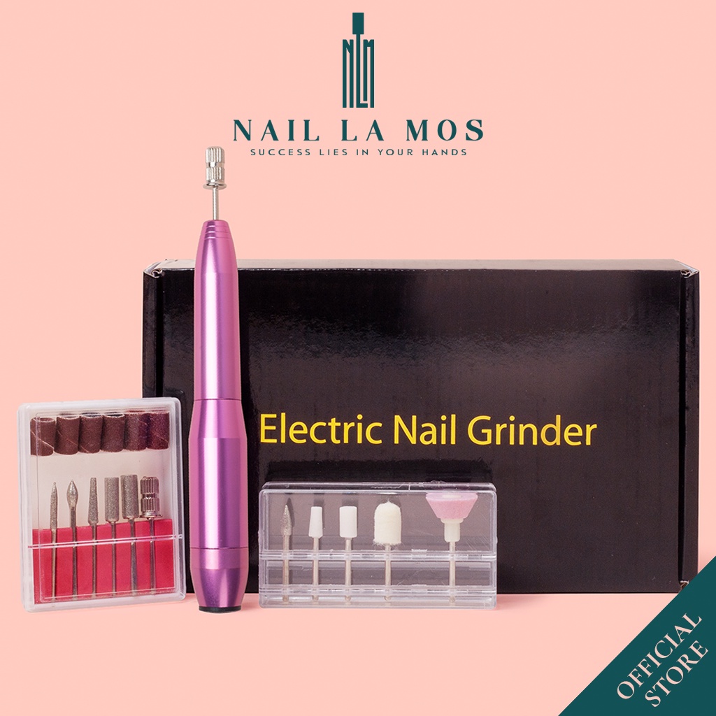 Máy mài móng nail - Máy mài cầm tay thiết kế hợp kim nhôm sang chảnh, tiện lợi cho nail salon (bảo hành 1 tháng)