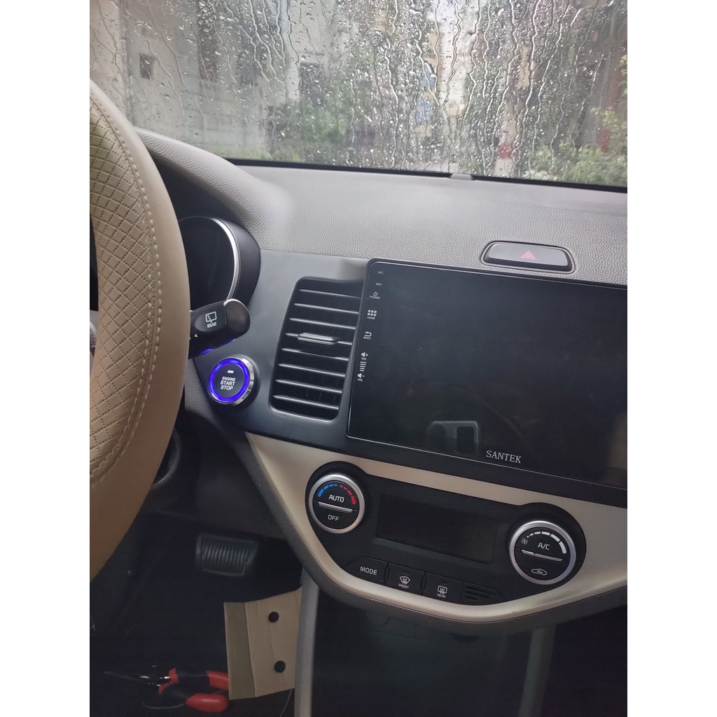 Nút khởi động nhanh Startop tích hợp chìa zin cho Kia Morning có sơ đồ hướng dẫn lắp đặt