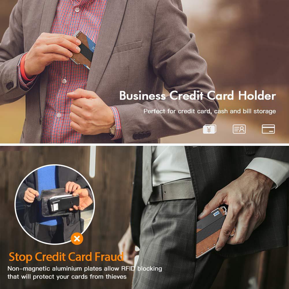 Ví Da Thật Đựng Bằng Lái Xe 2 Trong 1 Phối Nút Bần Kim Loại Chống Trộm