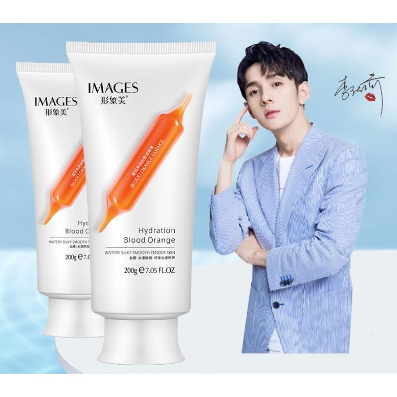 Sữa rửa mặt chiết xuất cam đỏ Blood Orange Image 60g dưỡng ẩm se khít lỗ chân lông săn chắc da