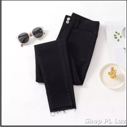 Quần legging giấy - Tregging hàng cạp cao 2 khuy chất đẹp | BigBuy360 - bigbuy360.vn