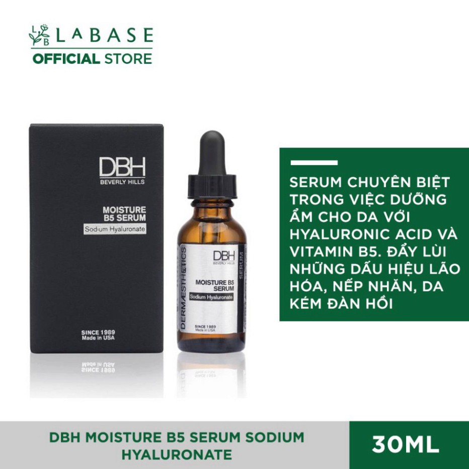 DBH Moisture B5 Serum Sodium Hyaluronate Tinh chất hỗ trợ phục hồi tái tạo da R804
