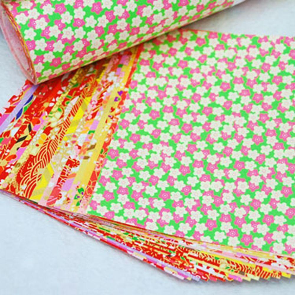 Bộ 20 Giấy Xếp Origami Hình Hoa Thân Thiện Với Môi Trường