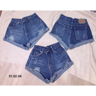 Quần short jean bigsize