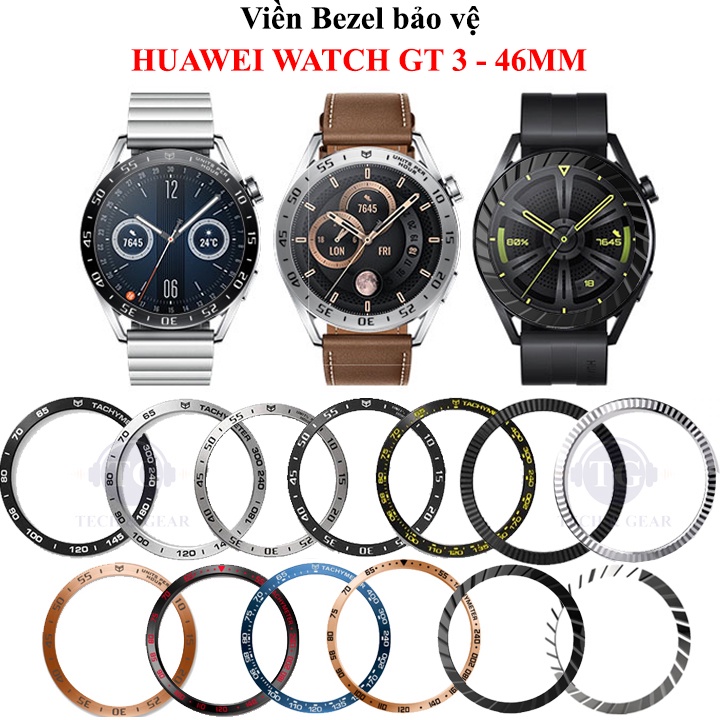 [HUAWEI GT 3] Viền Bezel bảo vệ đồng hồ Huawei Watch GT3-46mm