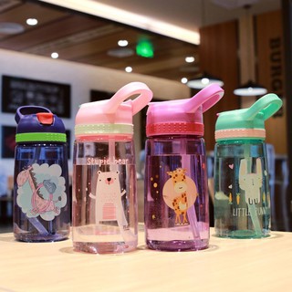 [Mẫu Mới] Bình Nước Dung Tích 480ml và 650ml Cho Bé Mang Đi Học