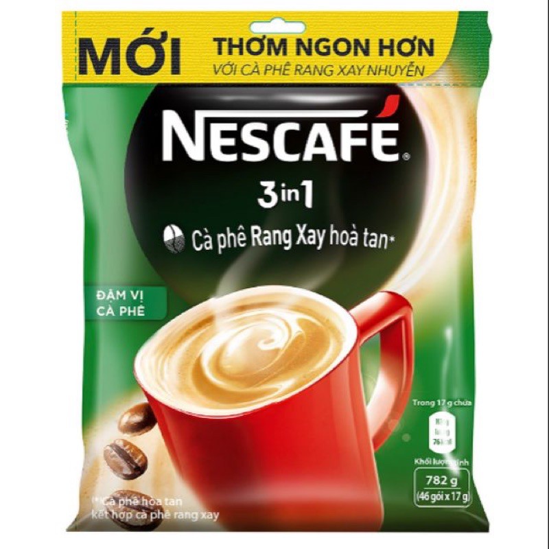 cà phê Nescafe xanh 46g date luôn mới