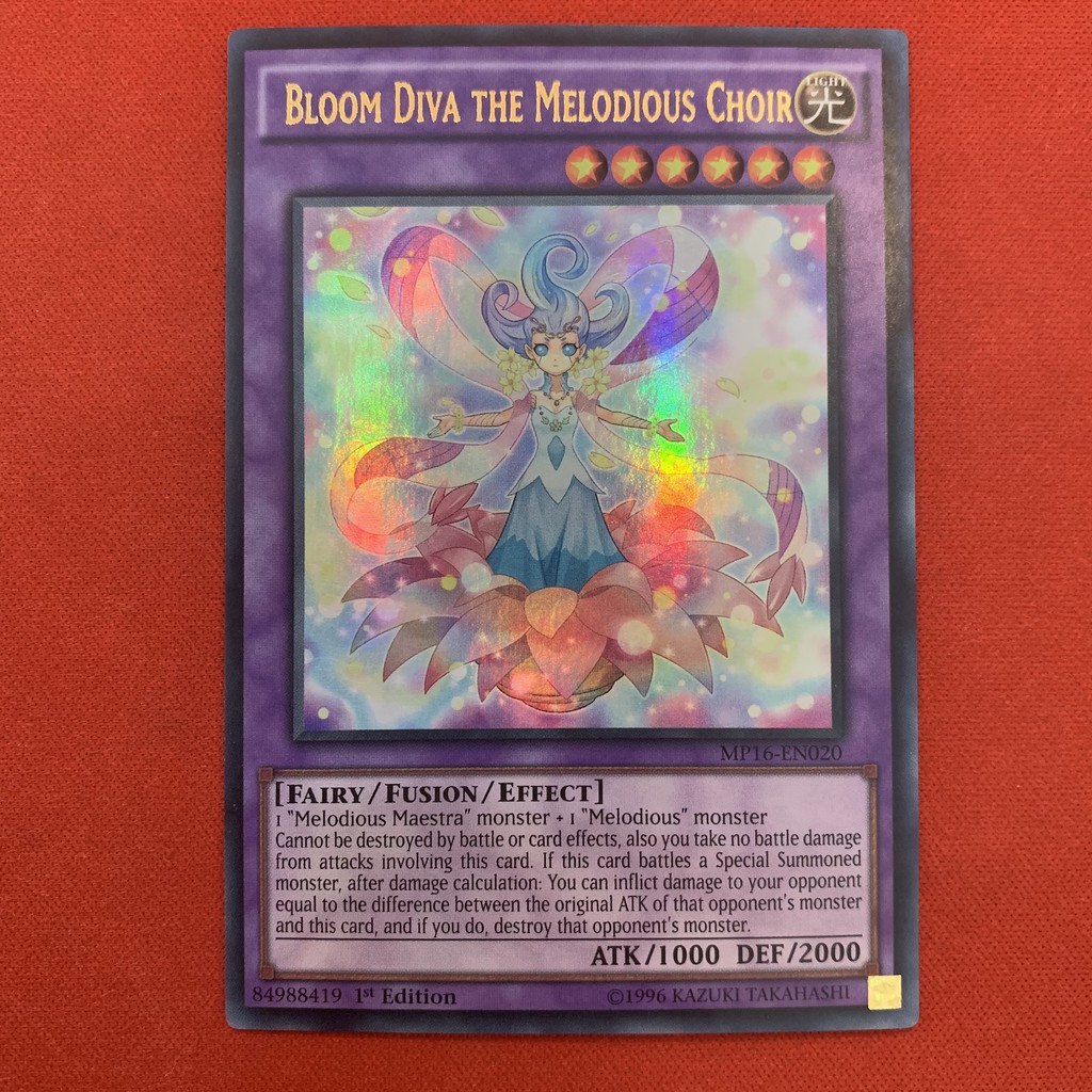 [JP][Thẻ Bài Yugioh Chính Hãng] Bloom Diva the Melodious Choir