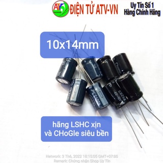 10 chiếc 3.3uf 400v 10x14 hàng cao cấp