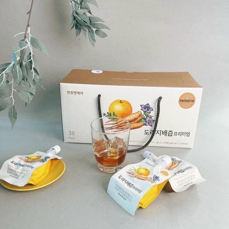 Nước Hồng Sâm Lê Hoa Chuông Chunho Ncare Dành Cho Người Lớn - 30 Gói