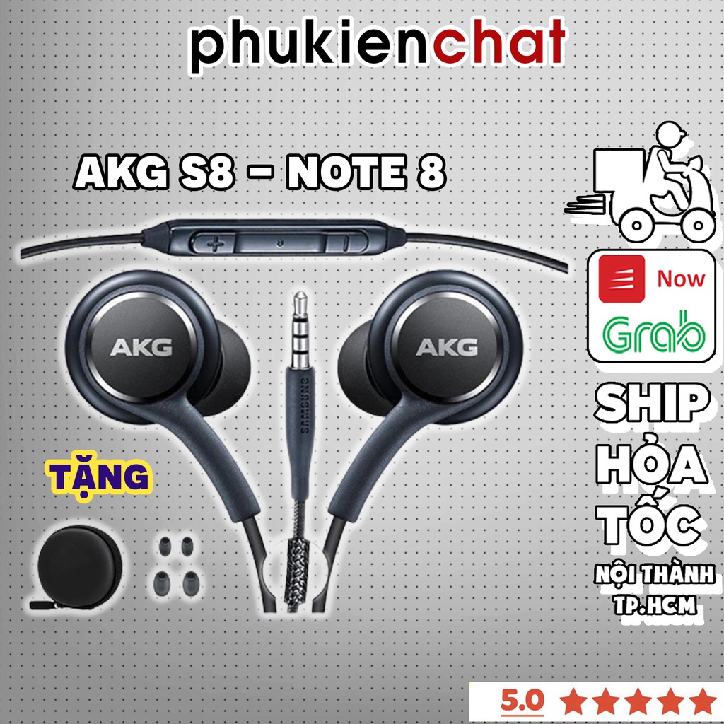 Tai Nghe Samsung AKG S8/NOTE8 Chính hãng BÓC MÁY 100% - TẶNG TÚI ĐỰNG SIÊU ĐẸP